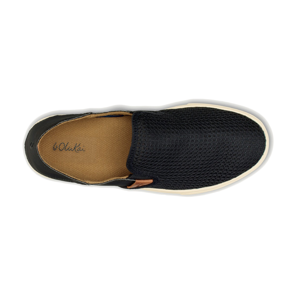 Olukai Women's Pehuea Black/Black - Play Stores Inc