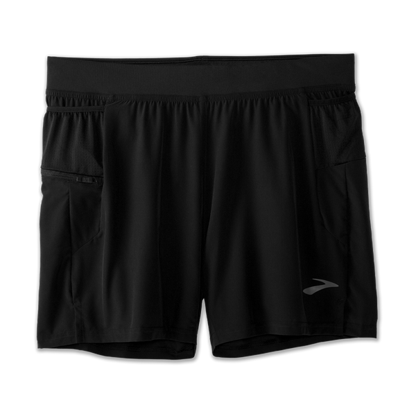 Brooks Men's Sherpa 5" 2-in-1 Short Black