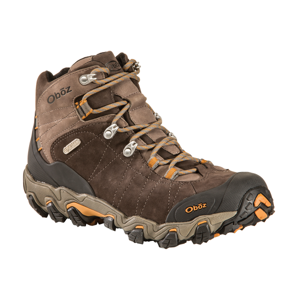 Oboz Men's Bridger Mid B-Dry Waterproof Wide Sudan