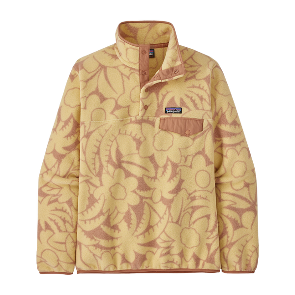 Patagonia Women's Lightweight Synchilla Snap-T Pullover Abundance: Surfboard Yellow