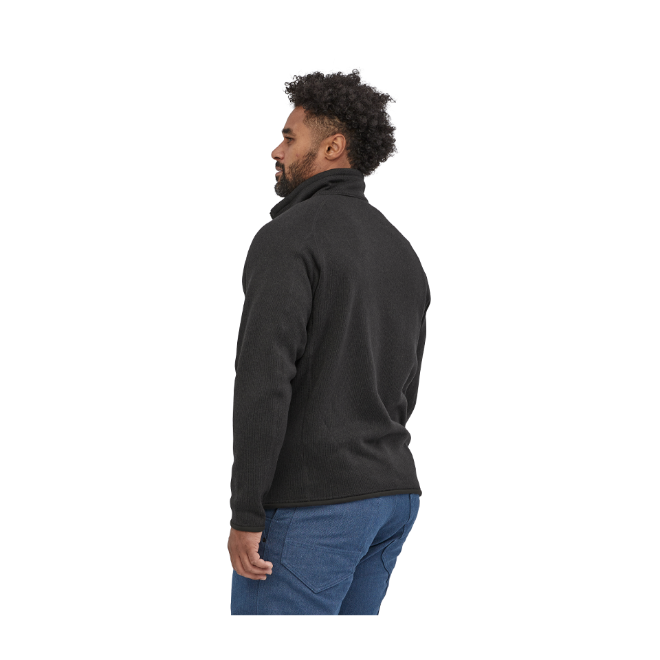 Patagonia Men's Better Sweater Jacket Black - Play Stores Inc