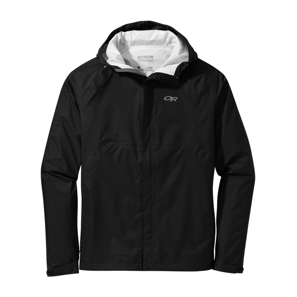 Outdoor Research Men's Apollo Rain Jacket Black