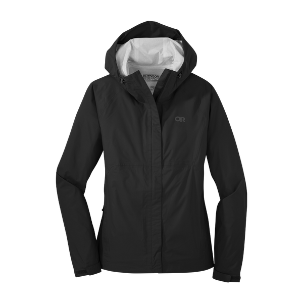 Outdoor Research Women's Apollo Rain Jacket Black