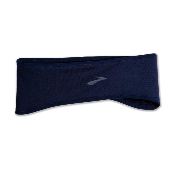 Brooks Notch Thermal Headband Navy