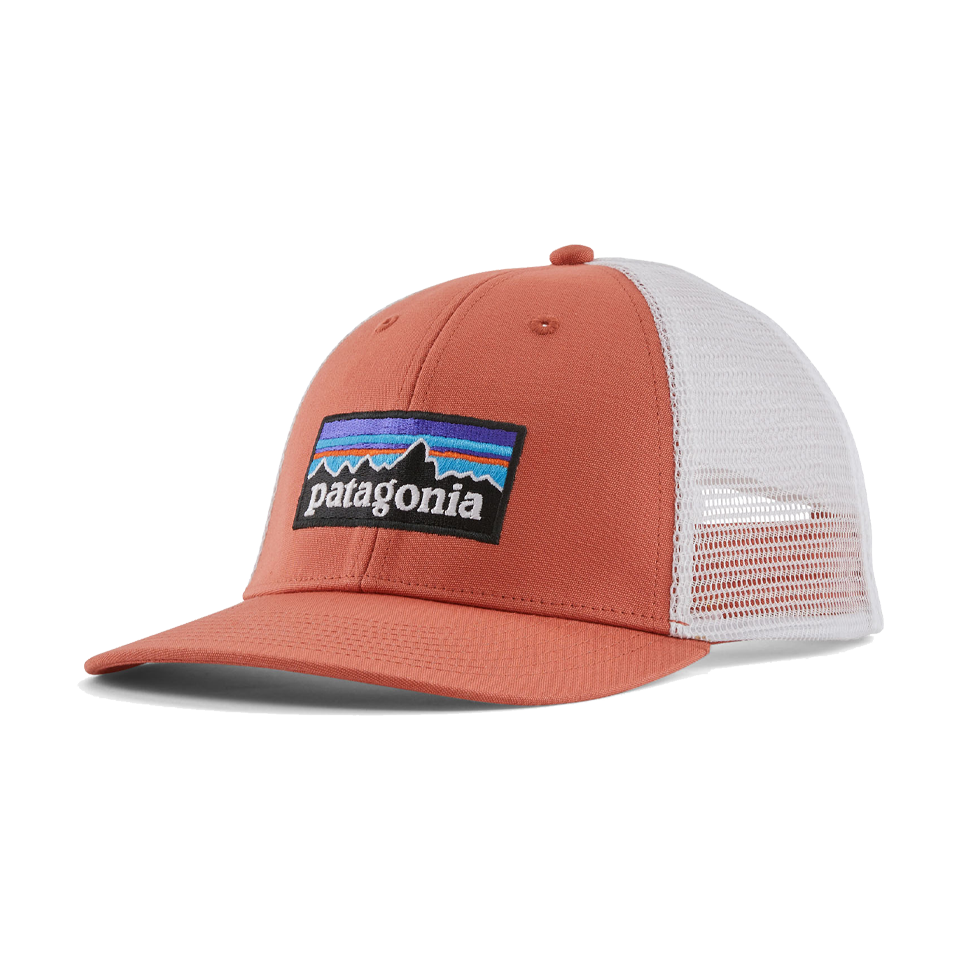 Patagonia P-6 Logo LoPro Trucker Hat - Quartz Coral