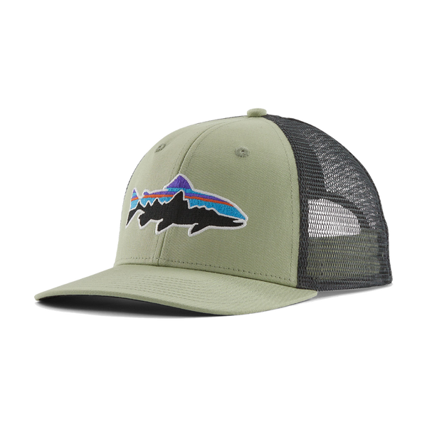 Patagonia Fitz Roy Trout Trucker Hat Salvia Green