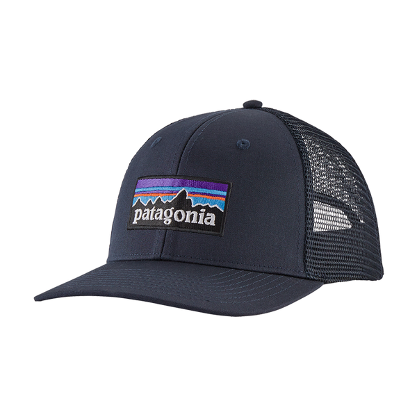 Patagonia P-6 Logo Trucker Hat Navy