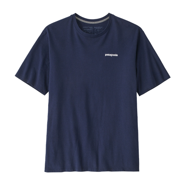 Patagonia Men's P-6 Logo Responsibili-Tee Classic Navy