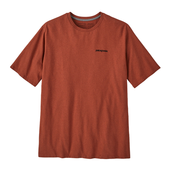 Patagonia Men's P-6 Logo Responsibili-Tee Quartz Coral