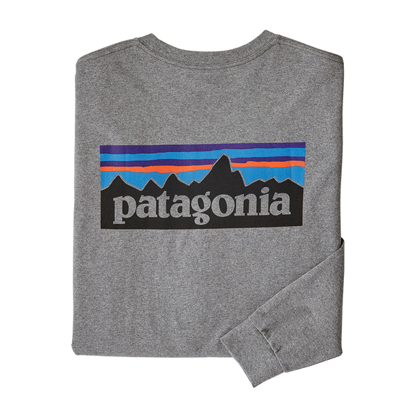 Patagonia Men's L/S Tee Gravel Heather