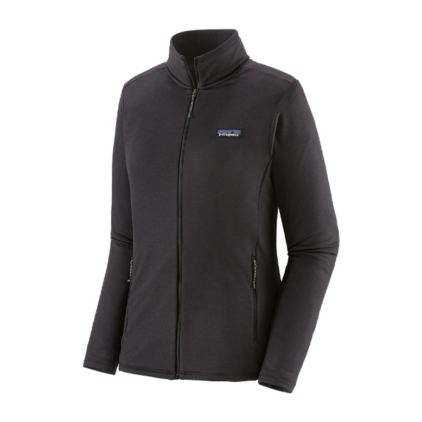 Patagonia Women's R1 Daily Jacket Ink Black - Black X-Dye