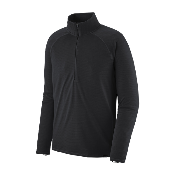 Patagonia Men's Capilene Midweight Zip-Neck Black