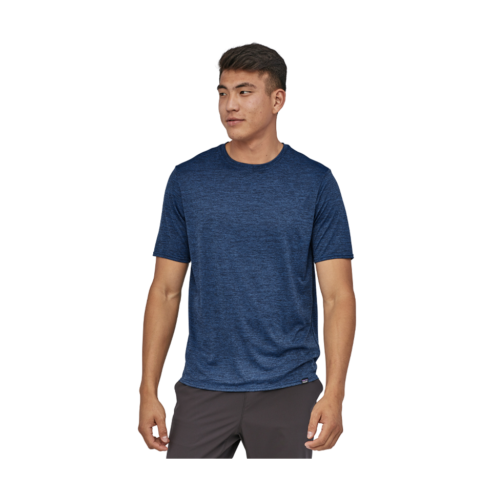 Patagonia Men s Capilene Cool Daily Shirt Viking Blue Navy Blue