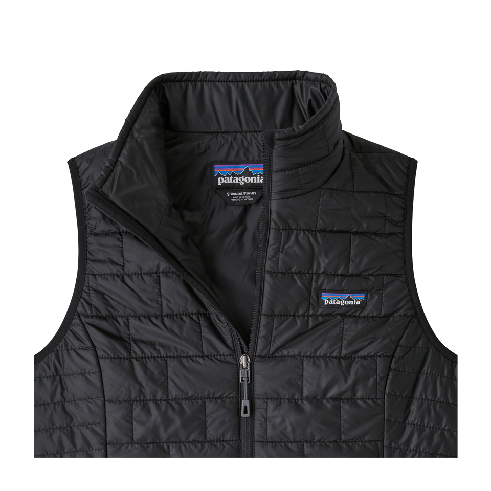 Patagonia Women's Nano Puff Vest Black - Play Stores Inc