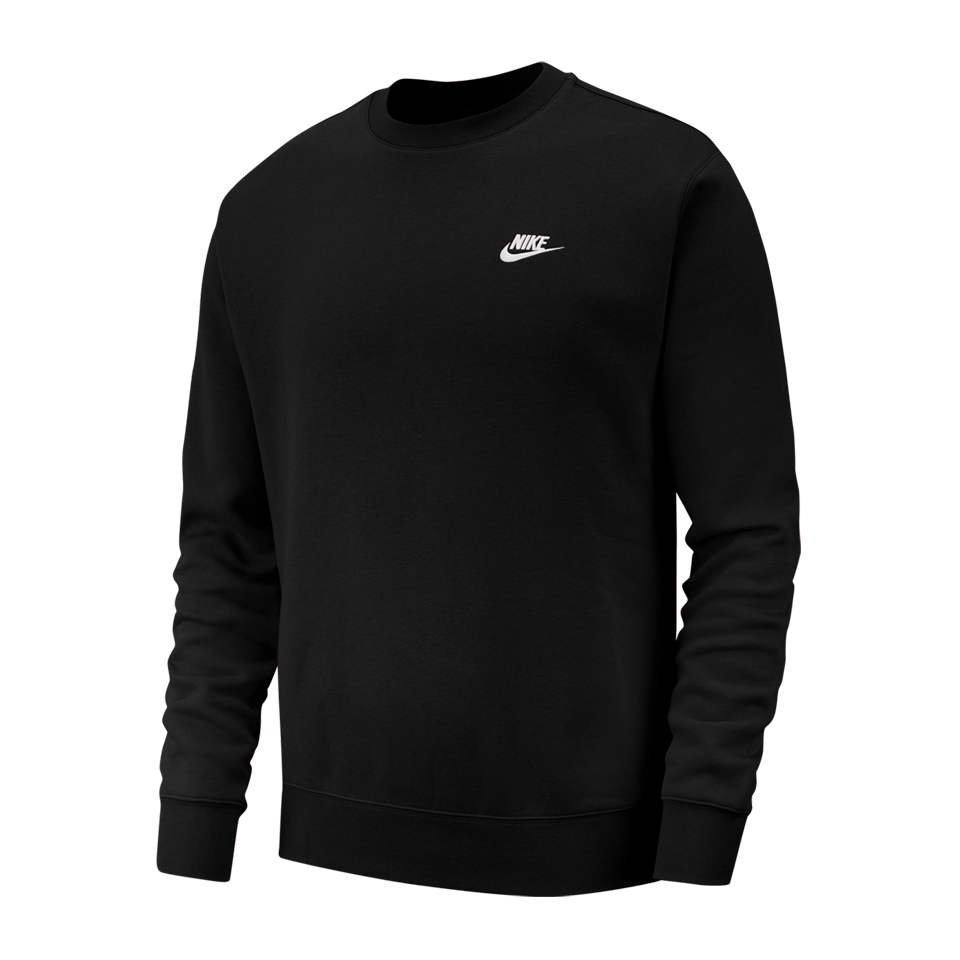 Nike Men's Nike Sportswear Club Fleece Crew Black