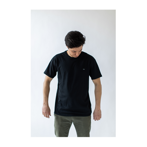 CDN Unisex Classic Patch Tee Black