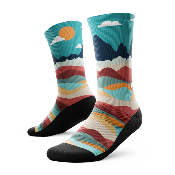 Outway Head In The Clouds Crew Socks