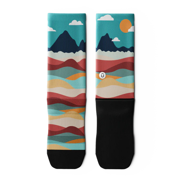 Outway Head In The Clouds Crew Socks