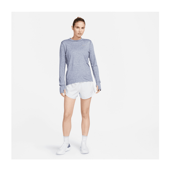 Nike Women's Dri-FIT Element Running Crew Diffused Blue/Reflective Silv