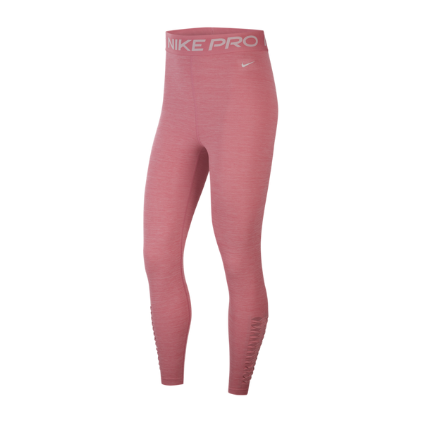 Nike Women's Nike Pro High-Rise 7/8 Tights Desert Berry