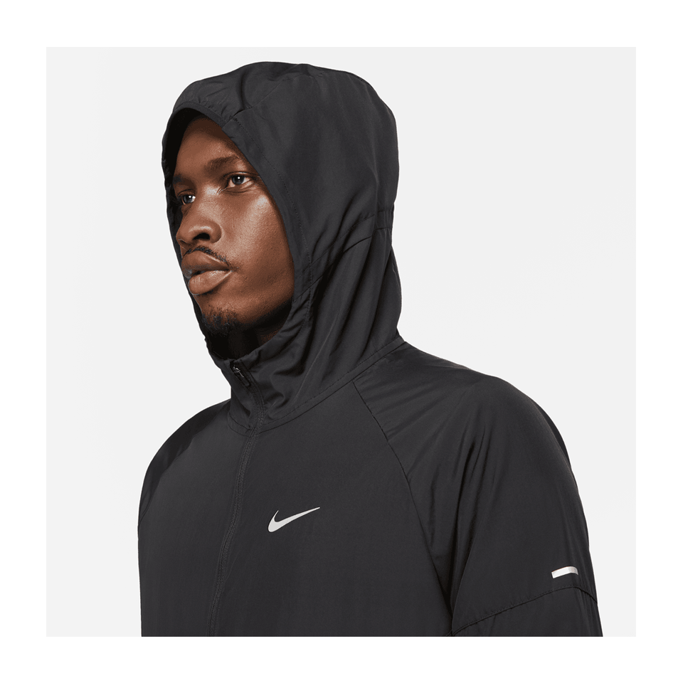 Nike Men's Repel Miler Running Jacket Black/Black/Reflective Silv