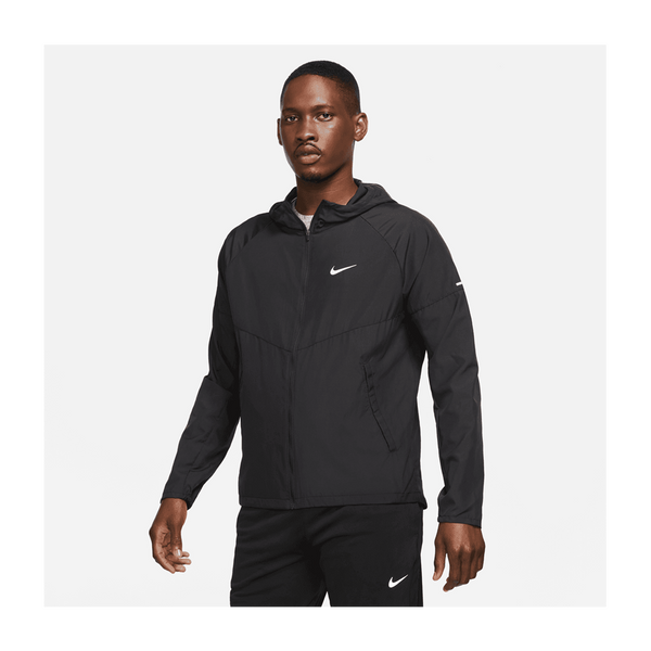 Nike Men's Repel Miler Running Jacket Black/Black/Reflective Silv