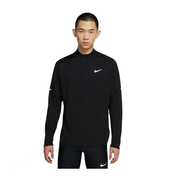 Nike Men's Dri-FIT Element	Men's 1/4-Zip Running Top Black