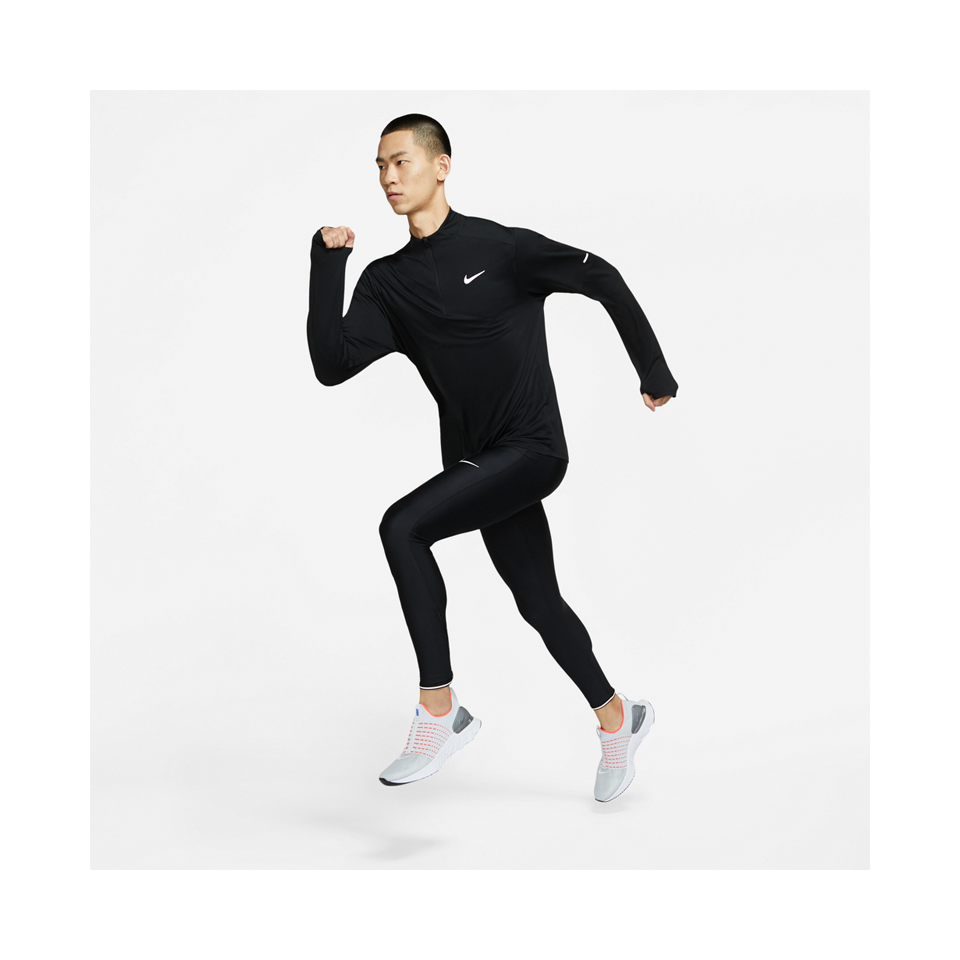 Nike Men's Dri-FIT Element	Men's 1/4-Zip Running Top Black