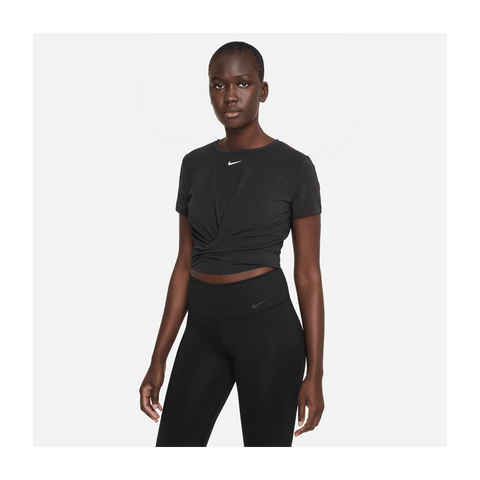 Nike reflective hotsell crop top