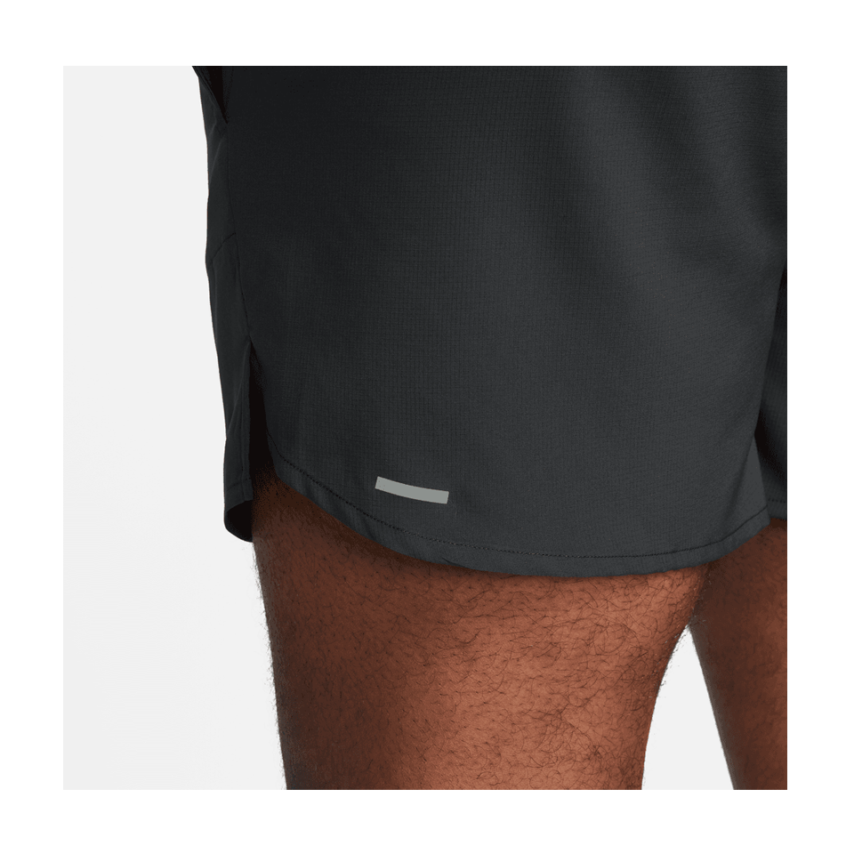 Nike Men's Dri-FIT Stride 5" Brief-Lined Running Shorts Black