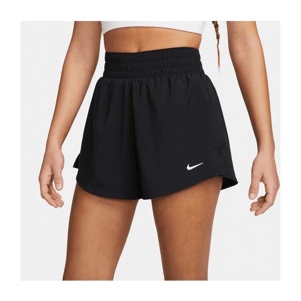 Nike Women's Dri-FIT One High-Waisted 3" 2-in-1 Shorts Black/Reflective Silv
