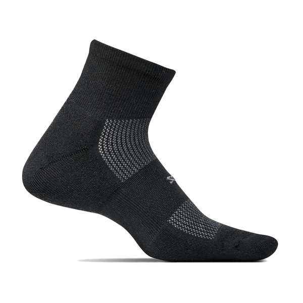 Feetures High Performance Ultra Light Quarter Black