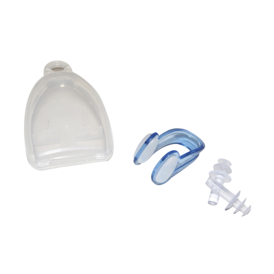Finz Ergo Swim Clip And Ear Plugs Blue