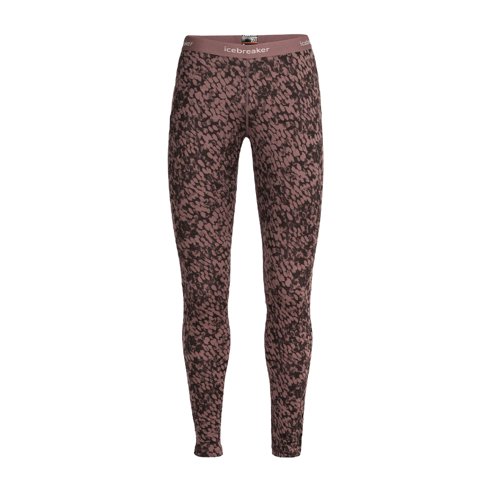 Icebreaker Women's Merino 200 Oasis Thermal Leggings Forest