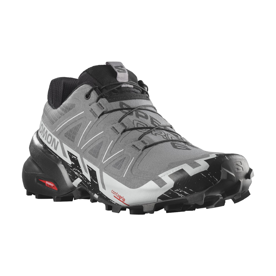 Salomon Men's Speedcross 6 Wide Quiet Shade/Black/Pearl Blue