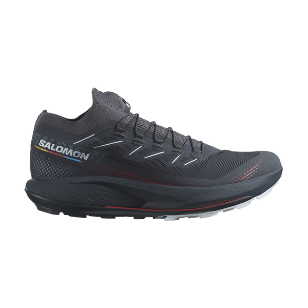 Salomon Men's Pulsar Trail 2 Pro Carbon/Fiery Red