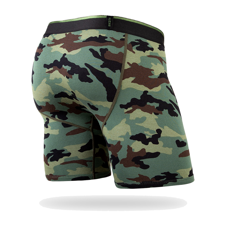 BN3TH Men's Classic Boxer Brief Camo Green - Play Stores Inc