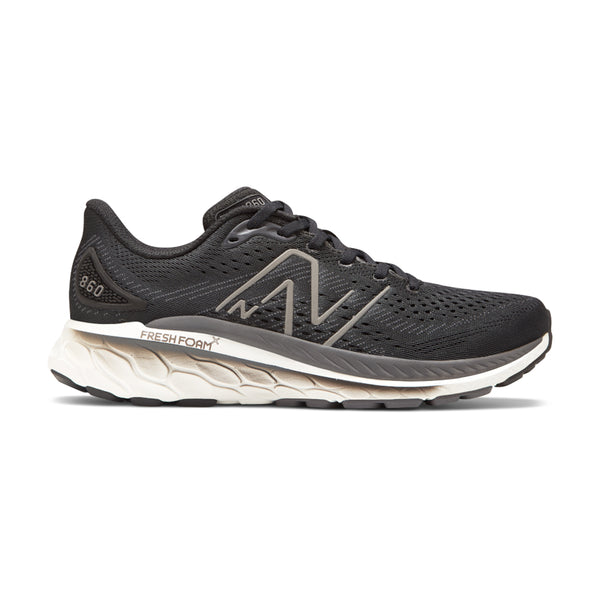 New Balance Men's Fresh Foam X 860 v13 Black/White