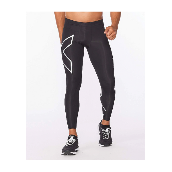 2XU Men s Light Speed Compression Tights Black Black Reflective Play Stores Inc