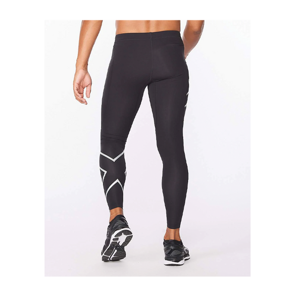2XU Men's Core Compression Tights Black/Silver