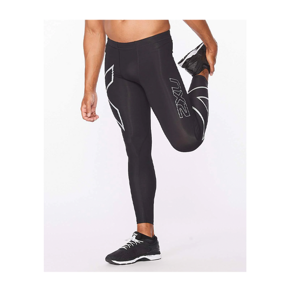 2XU Men's Core Compression Tights Black/Silver