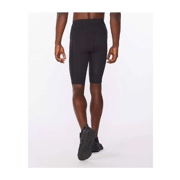 2XU Men's Light Speed Compression Short Black/Black Reflective