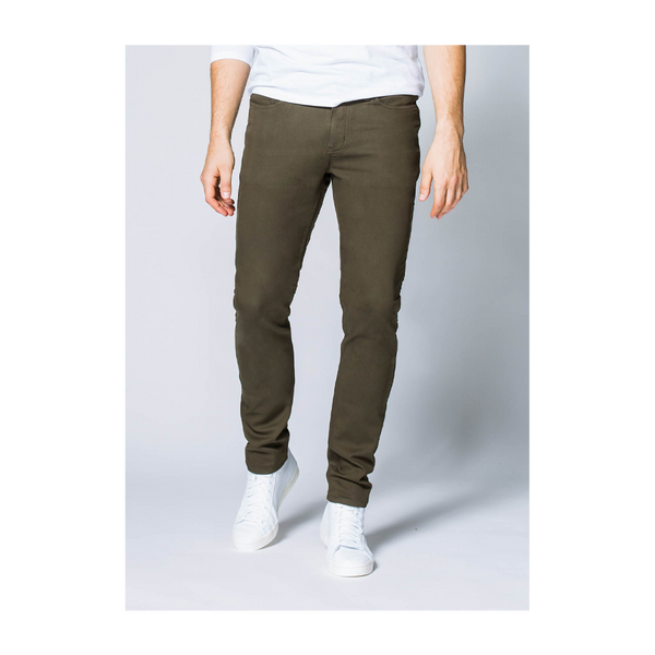 DUER Men's No Sweat Pant Slim Army Green