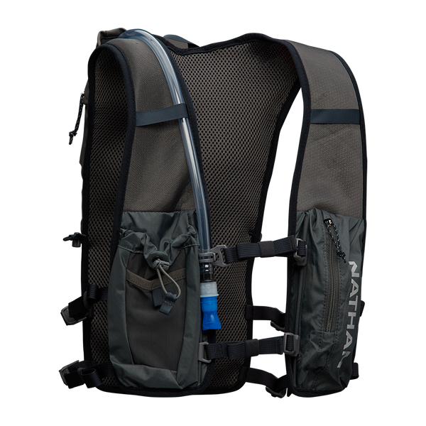 Nathan Quickstart 2.0 6 Liter Hydration Pack Charcoal/Reflective Silver