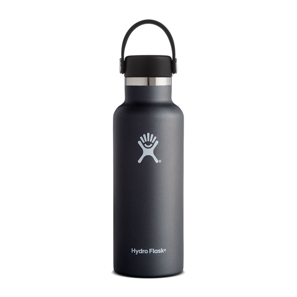 Hydro Flask 18 oz Standard Mouth Black