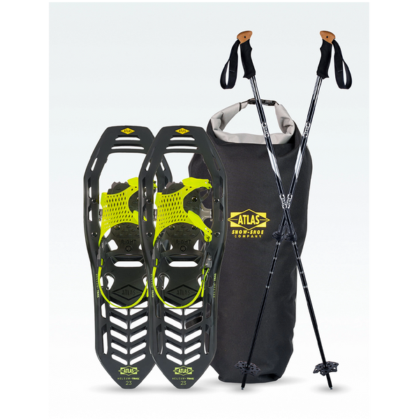 Atlas Helium-TRAIL Snowshoe Kit 23 Black