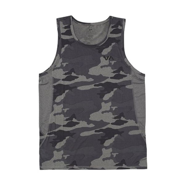 RVCA Men's Sport Vent Tank Top Camo